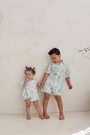 AIRKID Air-Flex Two-Piece Linen Blend Toddler Set